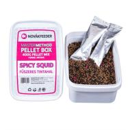 NOVÁKFEEDER Master method pellet box 400gr fűszeres tintahal