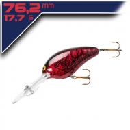 Norman Silent DD22 – Red Black Craw 7,62cm/17,7g wobbler