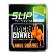 PRESTON Large Dacron Connector - Large Orange