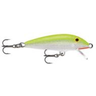 RAPALA Original Floater 3cm/2g Silver Fluorescent Chartreuse F03SFC