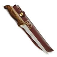 RAPALA Presentation Fillet Laminates Brown - filéző kés 16cm pengével