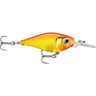 RAPALA X-Light Shad 4cm/4g - Gold Fluroscent Red FNS04GFR