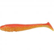 RAPTURE Ribbed Swing Shad 9,5cm red-yellow 7db plasztik csali