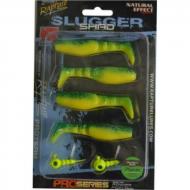 RAPTURE Rapture Slugger Shad Set 75 Yellow / Blue 4+2db/csg, műcsali szett
