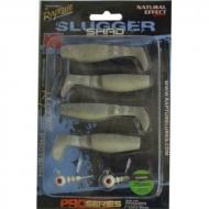 RAPTURE Slugger Shad Set 75glowing 4+2db/csg, műcsali szett