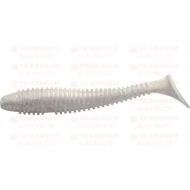 RAPTURE Ribbed Swing Shad 9,5cm white ghost 7db plasztik csali