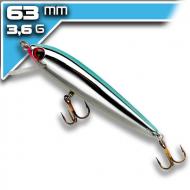 REBEL F50 Minnow - Silver Blue 6,35cm/3,6g