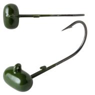 REBEL Keg Head Jigs - Green pumpkin 2,8g/1-es