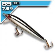 REBEL Minnow F10 - Silver-Black 8,89cm/8,75g