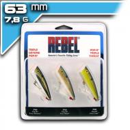 REBEL Pop-R szett 6,35cm/7,8g - 3 SZÍN