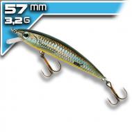 REBEL Tracdown Ghost Minnow - Black Back/Orange Belly - 6,1cm/3,5g