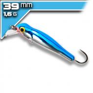 REBEL Tracdown Micro Minnow - Silver Blue - 3,9cm/1,6g süllyedő wobbler