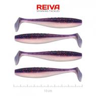 REIVA Flat Minnow shad 10cm purple pearl