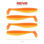 REIVA Flat Minnow shad 10cm shiny orange