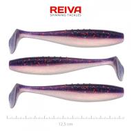 REIVA Flat Minnow shad 12,5cm purple pearl