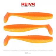 REIVA Flat Minnow shad 12,5cm shiny orange