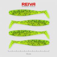REIVA Flat minnow shad 10,0cm zöld-flitter