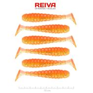 REIVA Stream shad 10cm shiny orange