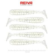 REIVA Stream shad 12,5cm pearl white dots