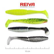 REIVA Zander Power Shad 10cm 4db/cs négy szín gumihal