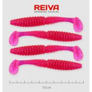 REIVA Zander Power Shad 8cm 5db/cs pink-flitter gumihal