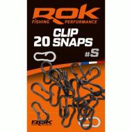 ROK CLIP Snaps gyorskapocs - 20 darab/csomag - S