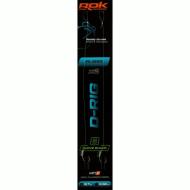 ROK D-RIG Curve Shank - 2db/csomag - előkötött horog - 8 - 0,32mm