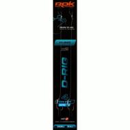ROK D-RIG Wide Gape Barbless - 2db/csomag - előkötött szakáll nélküli horog - 4 - 0,40mm