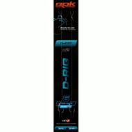 ROK D-RIG Wide Gape Barbless - 2db/csomag - előkötött szakáll nélküli horog - 6 - 0,35mm