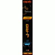 ROK J-RIG Wide Gape Barbless - 2db/csomag - előkötött szakáll nélküli horog - 6 - 0,35mm