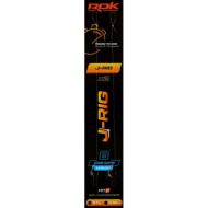 ROK J-RIG Wide Gape Barbless - 2db/csomag - előkötött szakáll nélküli horog - 8 - 0,32mm