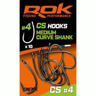 ROK MEDIUM CURVE SHANK - Teflon horog 4-es