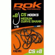 ROK MEDIUM CURVE SHANK - Teflon horog 8-as
