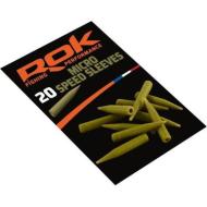 ROK MICRO Speed Sleeves gubancgátló gumicső - 20 darab/csomag - Zöld