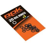 ROK RIG RING Szerelék gyűrű 3-as - 20 darab/csomag