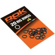 ROK RIG RING Szerelék gyűrű 4-es - 20 darab/csomag