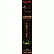 ROK SH-RIG Curve Shank Barbless - 2db/csomag - előkötött szakáll nélküli horog - 4 - 0,40mm