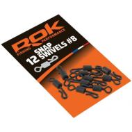 ROK SNAP Swivels Quick change - 12 darab/csomag
