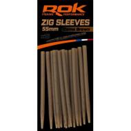 ROK Zig Sleeves - gubancgátló ujjak - 15 darab/csomag - camo barna