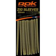 ROK Zig Sleeves - gubancgátló ujjak - 15 darab/csomag - camo zöld