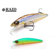 Raid Japan LEVEL MINNOW QUICK72 72mm 5.2gr 001 Lime Chart