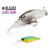 Raid Japan LEVEL SHAD 50.3mm 4.3gr Su 001 Lime Chart