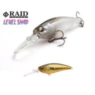 Raid Japan LEVEL SHAD 50.3mm 4.3gr Su 007 Real Kinkuro