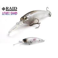 Raid Japan LEVEL SHAD 50.3mm 4.3gr Su 026 Salt & Pepper