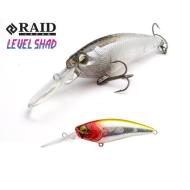 Raid Japan LEVEL SHAD 50.3mm 4.3gr Su 028 Clown