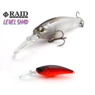 Raid Japan LEVEL SHAD 50.3mm 4.3gr Su 032 Magic Red
