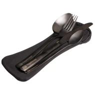 RidgeMonkey DLX cutlery set - evőeszköz készlet 1 személyre
