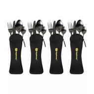 RidgeMonkey DLX cutlery set - evőeszköz készlet 4 személyre