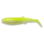 SAVAGE GEAR Cannibal Shad -  6,8cm / Fluorescent Yellow Glow