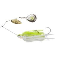 SAVAGE GEAR Da’Bush Spinnerbait 14cm/21g Yellow White Silver